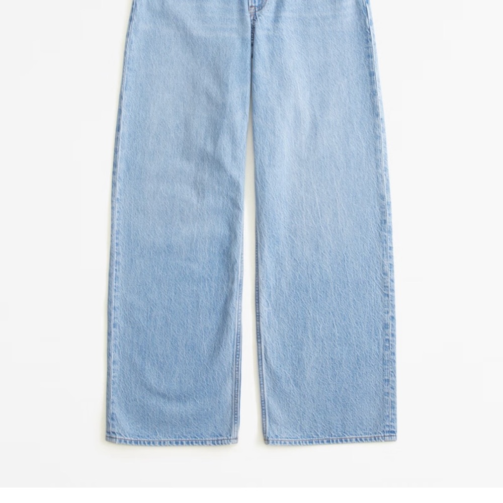 Abercrombie & Fitch The Ultra Loose Low Rise Jeans Size 29/8 - Picture 3 of 10